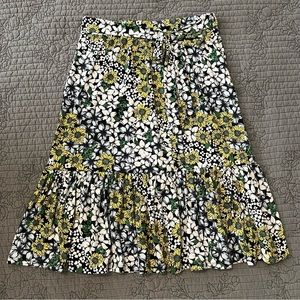 Sunflower Floral Skirt